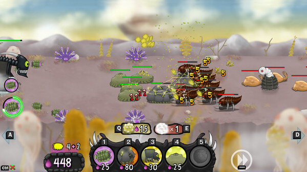 Игра Swarm Queen, скриншот