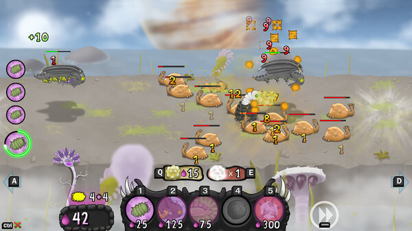 Игра Swarm Queen, скриншот
