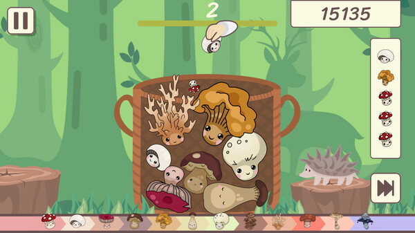 Игра Sweet Classic Mushrooms - Skin Set - Land of Mushrooms, скриншот