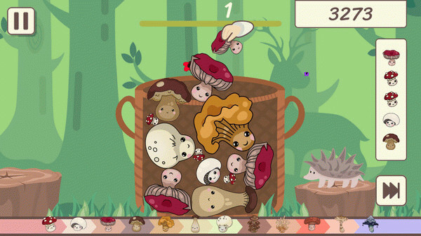 Игра Sweet Classic Mushrooms - Skin Set - Land of Mushrooms, скриншот
