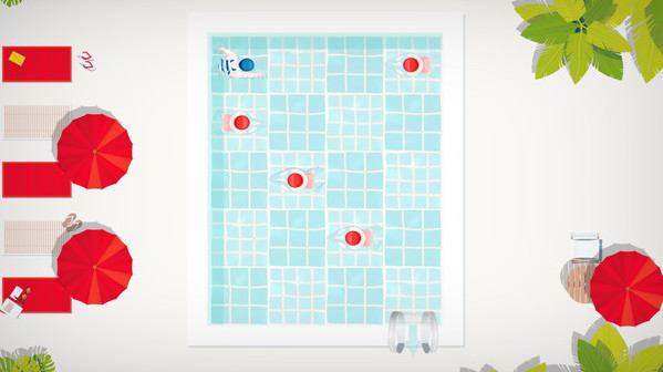Игра Swim Out, скриншот