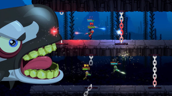 Игра Swimsanity!, скриншот