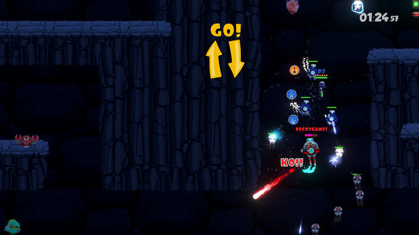 Игра Swimsanity! - Shock Drones Unleash, скриншот