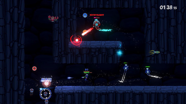 Игра Swimsanity! - Shock Drones Unleash, скриншот
