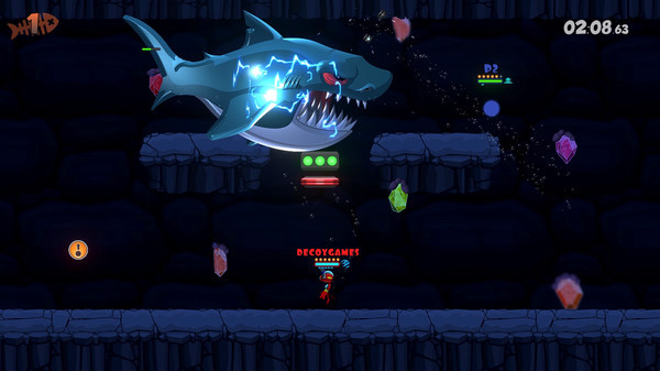 Игра Swimsanity! - Shock Drones Unleash, скриншот
