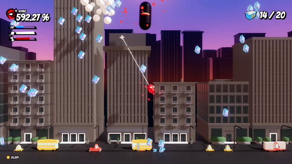 Игра Swinging-Man, скриншот
