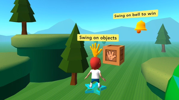 Игра SwingStar VR, скриншот