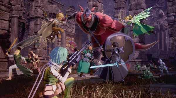 Игра SWORD ART ONLINE Fractured Daydream, скриншот
