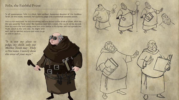 Игра Sword Legacy Omen - Digital Artbook, скриншот