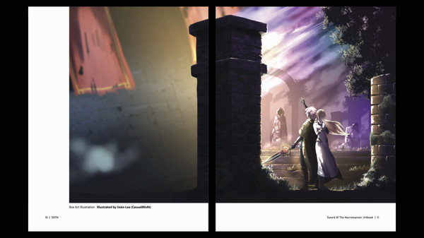 Игра Sword of the Necromancer - Artbook, скриншот