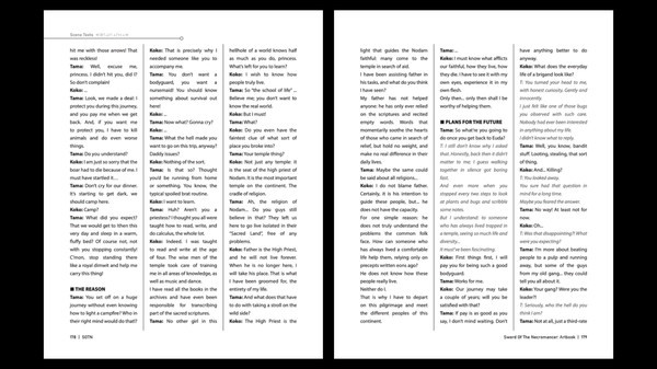 Игра Sword of the Necromancer - Artbook, скриншот