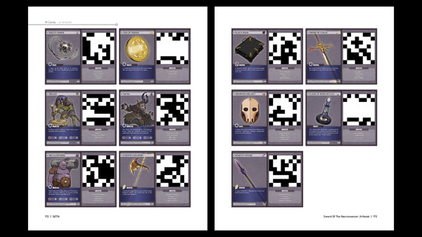 Игра Sword of the Necromancer - Artbook, скриншот