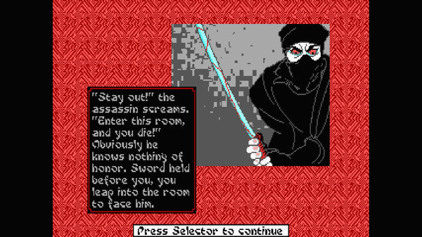 Игра Sword of the Samurai, скриншот