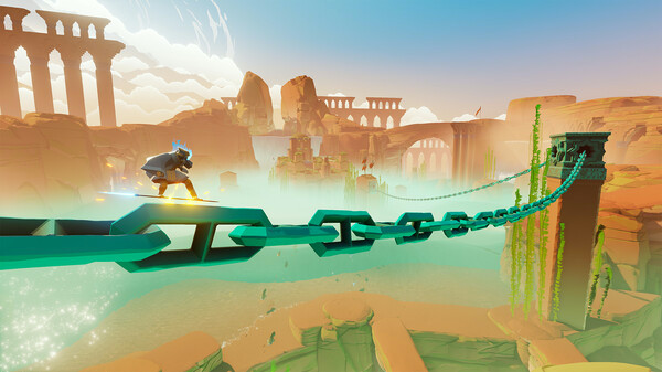Игра Sword of the Sea, скриншот
