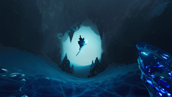 Игра Sword of the Sea, скриншот