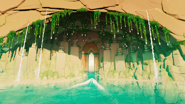 Игра Sword of the Sea, скриншот