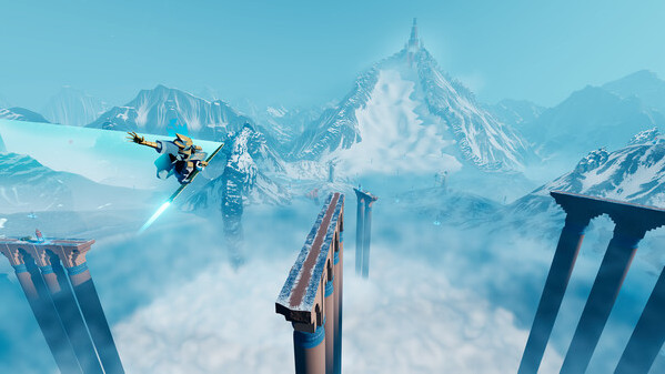 Игра Sword of the Sea, скриншот