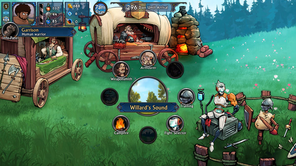 Игра Swords and Sandals Immortals, скриншот