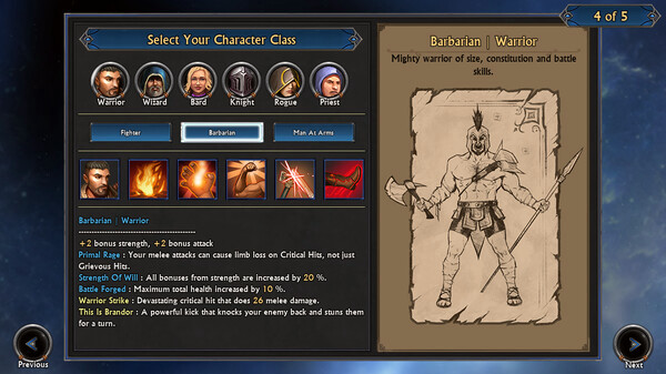 Игра Swords and Sandals Immortals, скриншот