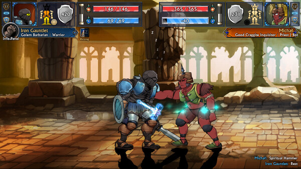 Игра Swords and Sandals Immortals, скриншот