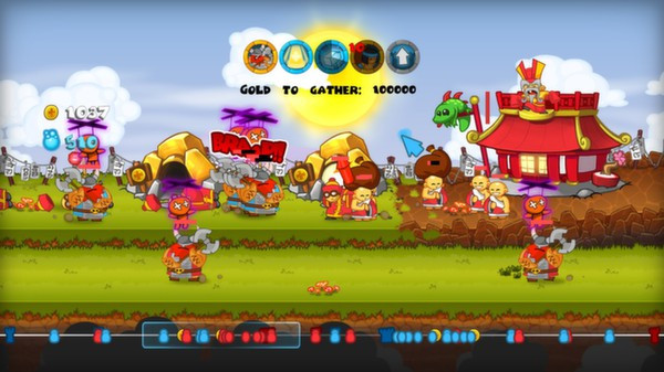 Игра Swords and Soldiers - Super Saucy Sausage Fest DLC, скриншот