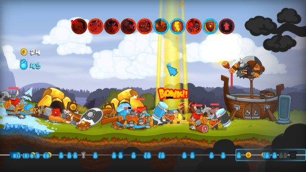 Игра Swords and Soldiers - Super Saucy Sausage Fest DLC, скриншот
