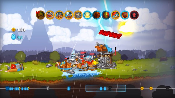 Игра Swords and Soldiers - Super Saucy Sausage Fest DLC, скриншот