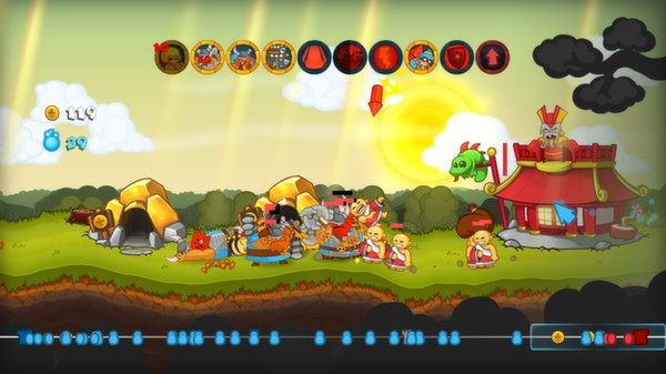 Игра Swords and Soldiers - Super Saucy Sausage Fest DLC, скриншот