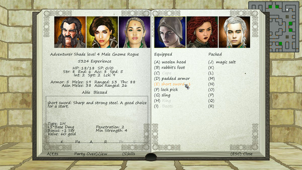 Игра Swords and Sorcery - Underworld, скриншот