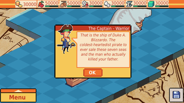 Игра Swords & Crossbones: An Epic Pirate Story, скриншот