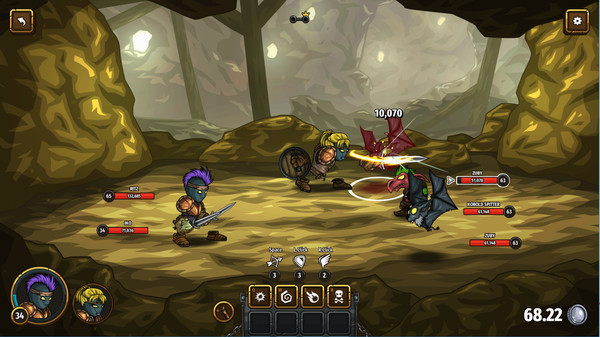 Игра Swords & Souls: Neverseen, скриншот