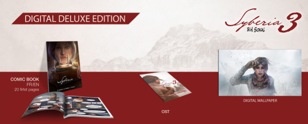 Игра Syberia 3 - Deluxe Upgrade, скриншот