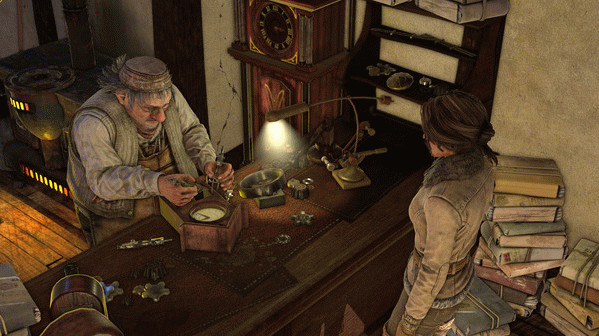 Игра Syberia 3, скриншот