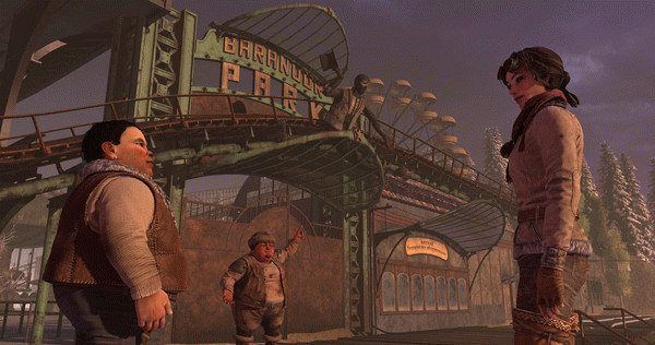 Игра Syberia 3, скриншот