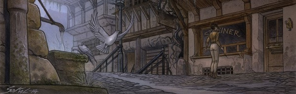 Игра Syberia 3, скриншот