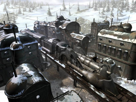 Игра Syberia II, скриншот