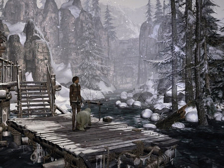 Игра Syberia II, скриншот