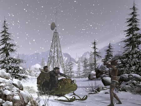 Игра Syberia II, скриншот
