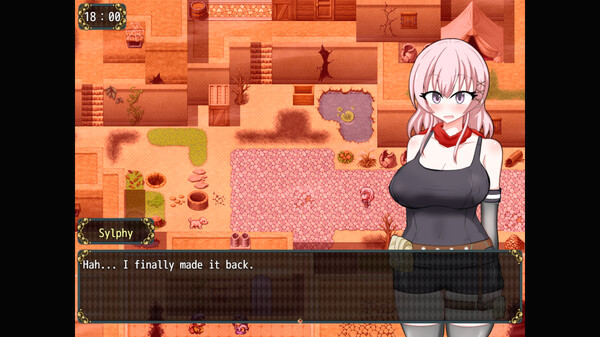 Игра Sylphy and the Sleepless Island, скриншот