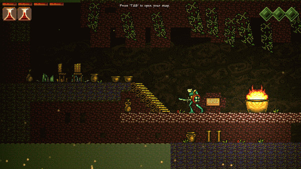 Игра Sylva - Curse of the Demon Woods, скриншот