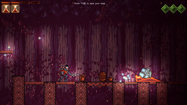 Игра Sylva - Curse of the Demon Woods, скриншот