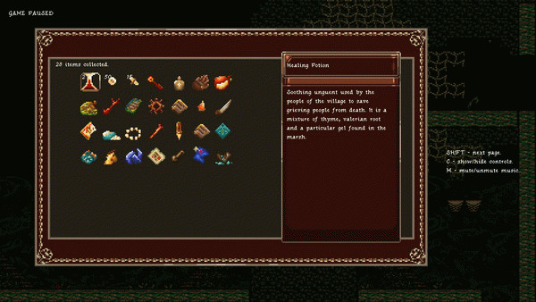 Игра Sylva - Curse of the Demon Woods, скриншот