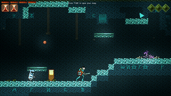 Игра Sylva - Curse of the Demon Woods, скриншот