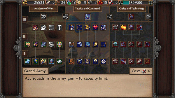 Игра Symphony of War: The Nephilim Saga, скриншот