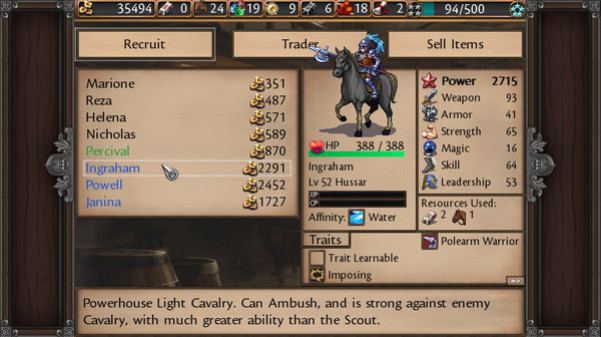 Игра Symphony of War: The Nephilim Saga, скриншот