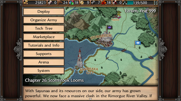 Игра Symphony of War: The Nephilim Saga, скриншот