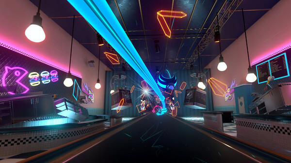 Игра Synth Riders: Rick Astley - "Never Gonna Give You Up", скриншот