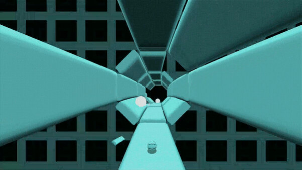 Игра Synthwave Tunnel, скриншот