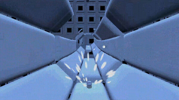 Игра Synthwave Tunnel, скриншот