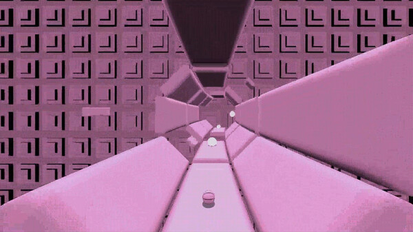 Игра Synthwave Tunnel, скриншот